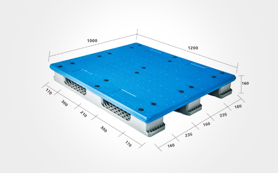1210吹塑川字托（tuō）盘